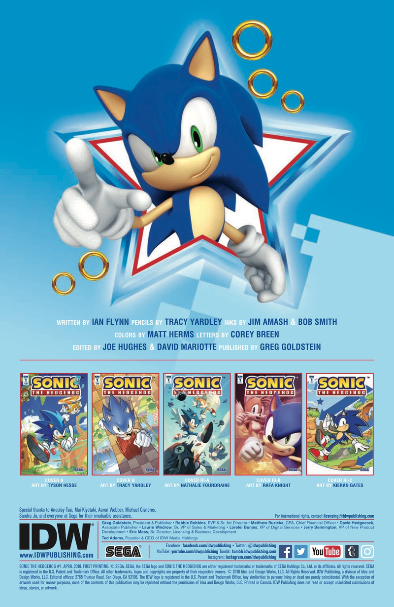 Illustration for article titled Sonic The Hedgehog speeds into a new series in this exclusive preview